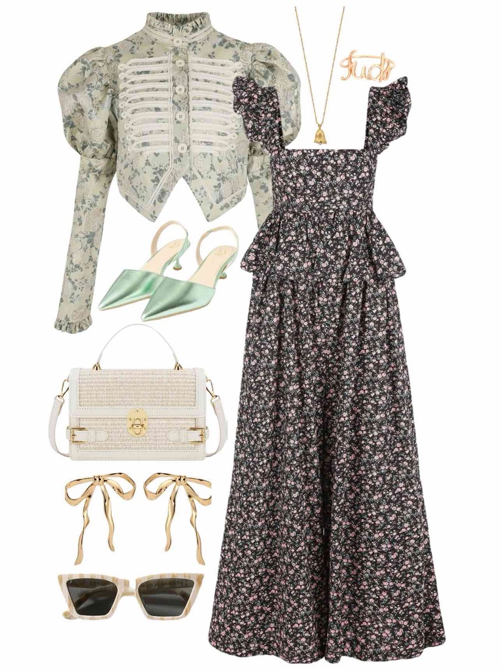 Selkie garden song jumpsuit